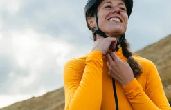 Women's Long Sleeve Jersey Dark Cheddar