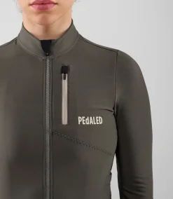 Women's Long Sleeve Jersey Grey Ink