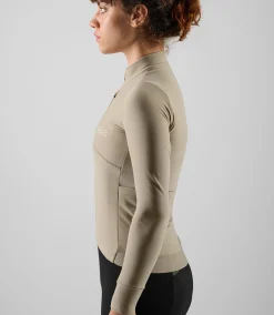 Women's Long Sleeve Jersey Beige