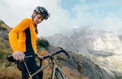 Women's Long Sleeve Jersey Dark Cheddar
