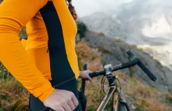 Women's Long Sleeve Jersey Dark Cheddar