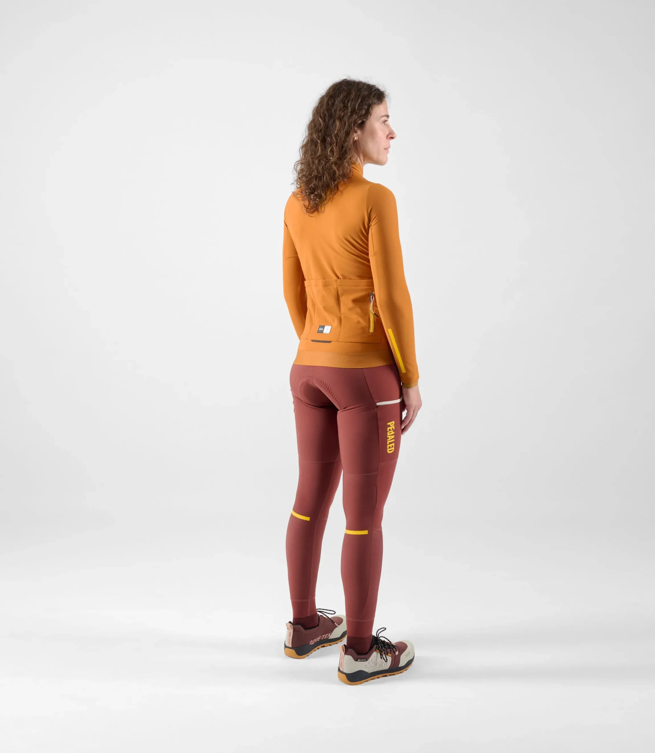 Women's Longsleeve Jersey Brown