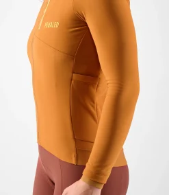 Women's Longsleeve Jersey Brown