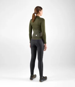 Women's Longsleeve Merino Jersey Green