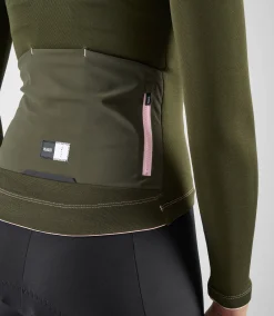 Women's Longsleeve Merino Jersey Green
