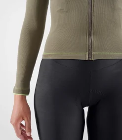 Women's Longsleeve Merino Jersey Grey