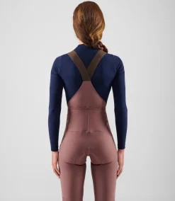 Women's Merino Base Layer Dark Navy