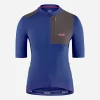 Women's Merino Jersey Blue