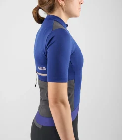 Women's Merino Jersey Blue