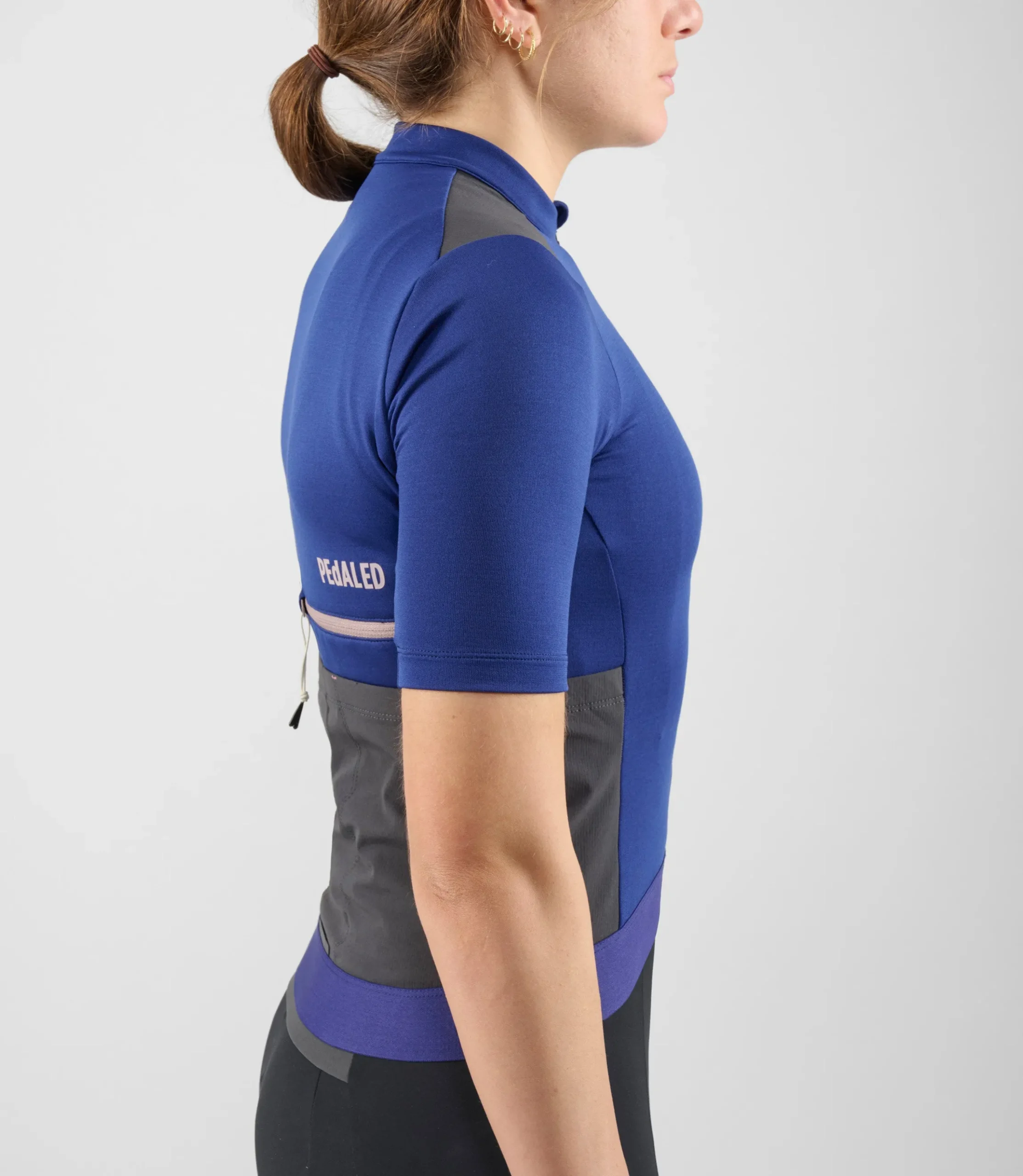 Women's Merino Jersey Blue