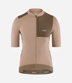 Women's Merino Jersey Brown