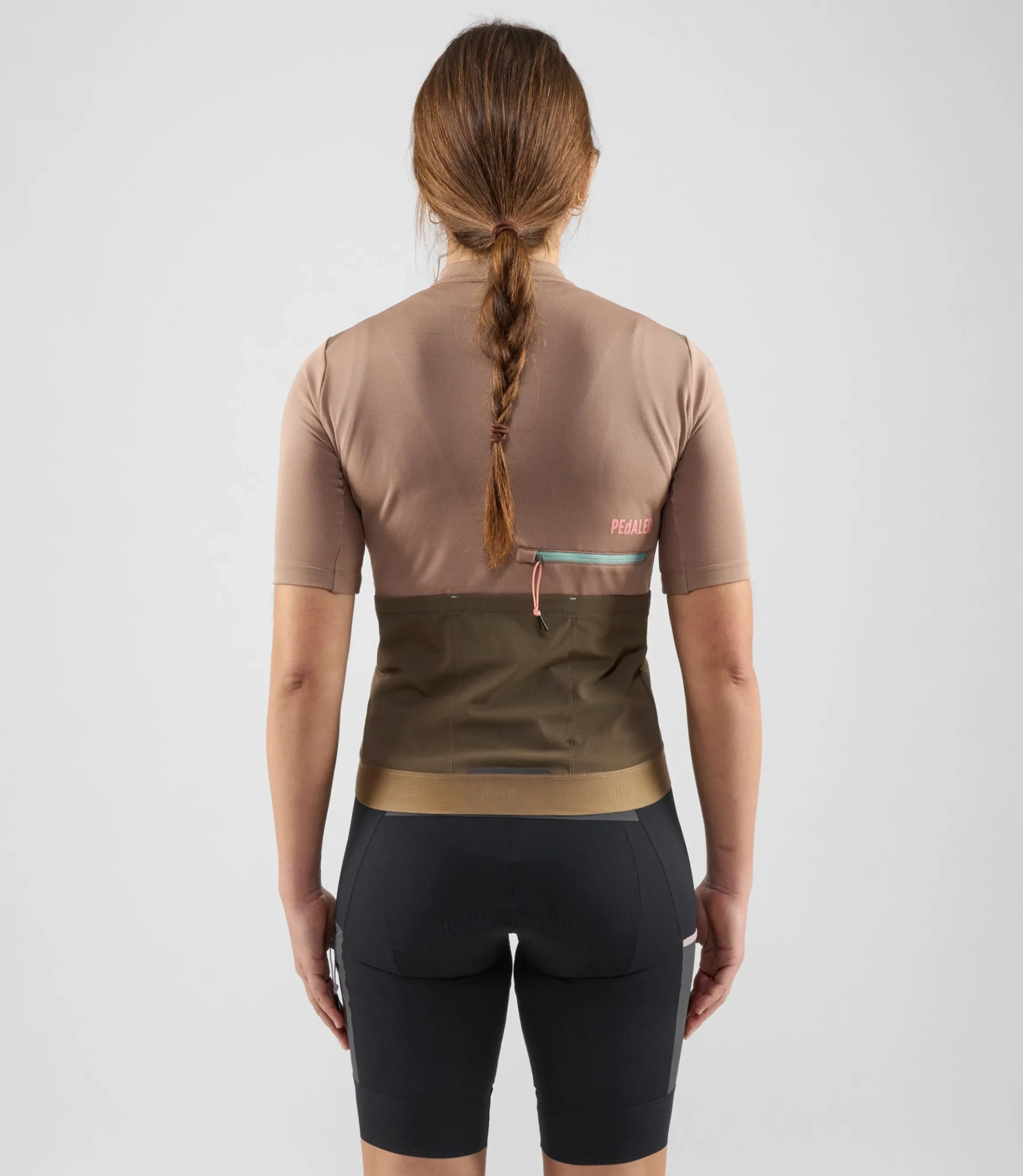 Women's Merino Jersey Brown