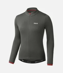 Women's Merino Long Sleeve Jersey Grey Ink
