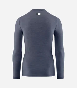 Women's Merino Long Sleeve Base Layer Navy