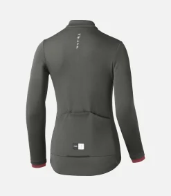Women's Merino Long Sleeve Jersey Grey Ink