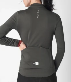 Women's Merino Long Sleeve Jersey Grey Ink