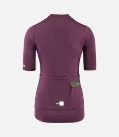 Women's Short Sleeve Cargo Jersey Purple