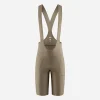 Women's Training Bib Shorts Military Green