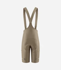 Women's Training Bib Shorts Military Green
