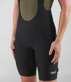 Women's Training Bib Shorts Black