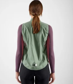 Women's Waterpoof Vest Green
