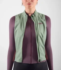Women's Waterpoof Vest Green