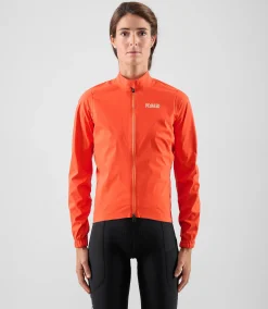 Women's Waterproof Jacket Orange