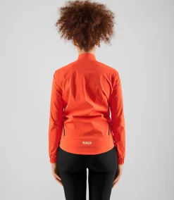 Women's Waterproof Jacket Orange