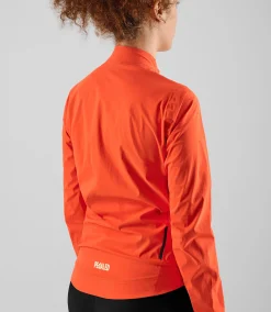 Women's Waterproof Jacket Orange