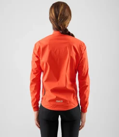 Women's Waterproof Jacket Orange