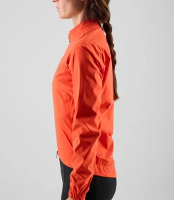 Women's Waterproof Jacket Orange