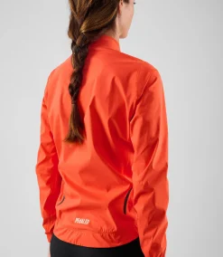 Women's Waterproof Jacket Orange