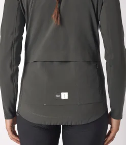 Women's Waterproof Jacket Grey Ink