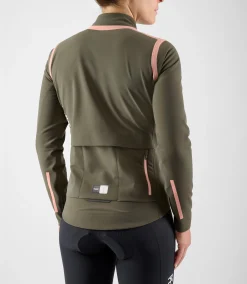Women's Waterproof Thermo Jacket Dark Grey