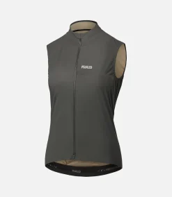 Women's Waterproof Vest Grey Ink
