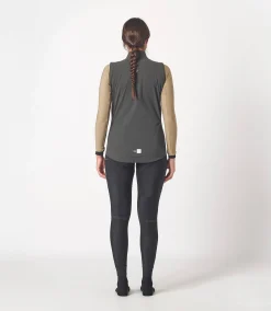 Women's Waterproof Vest Grey Ink