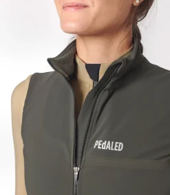 Women's Waterproof Vest Grey Ink