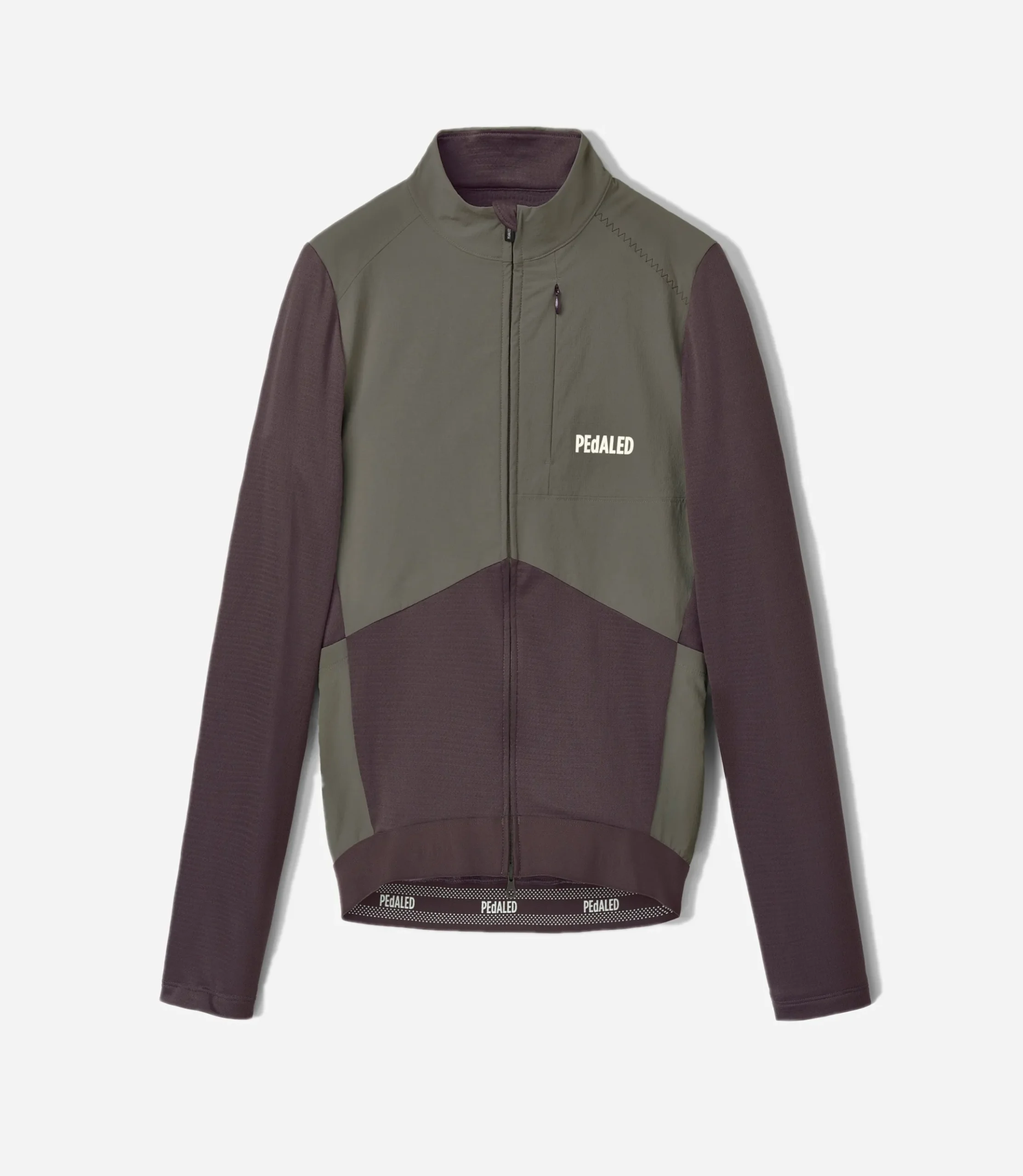 Women's Windblock Merino Jersey Raisin Purple