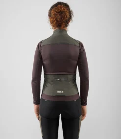 Women's Windblock Merino Jersey Raisin Purple