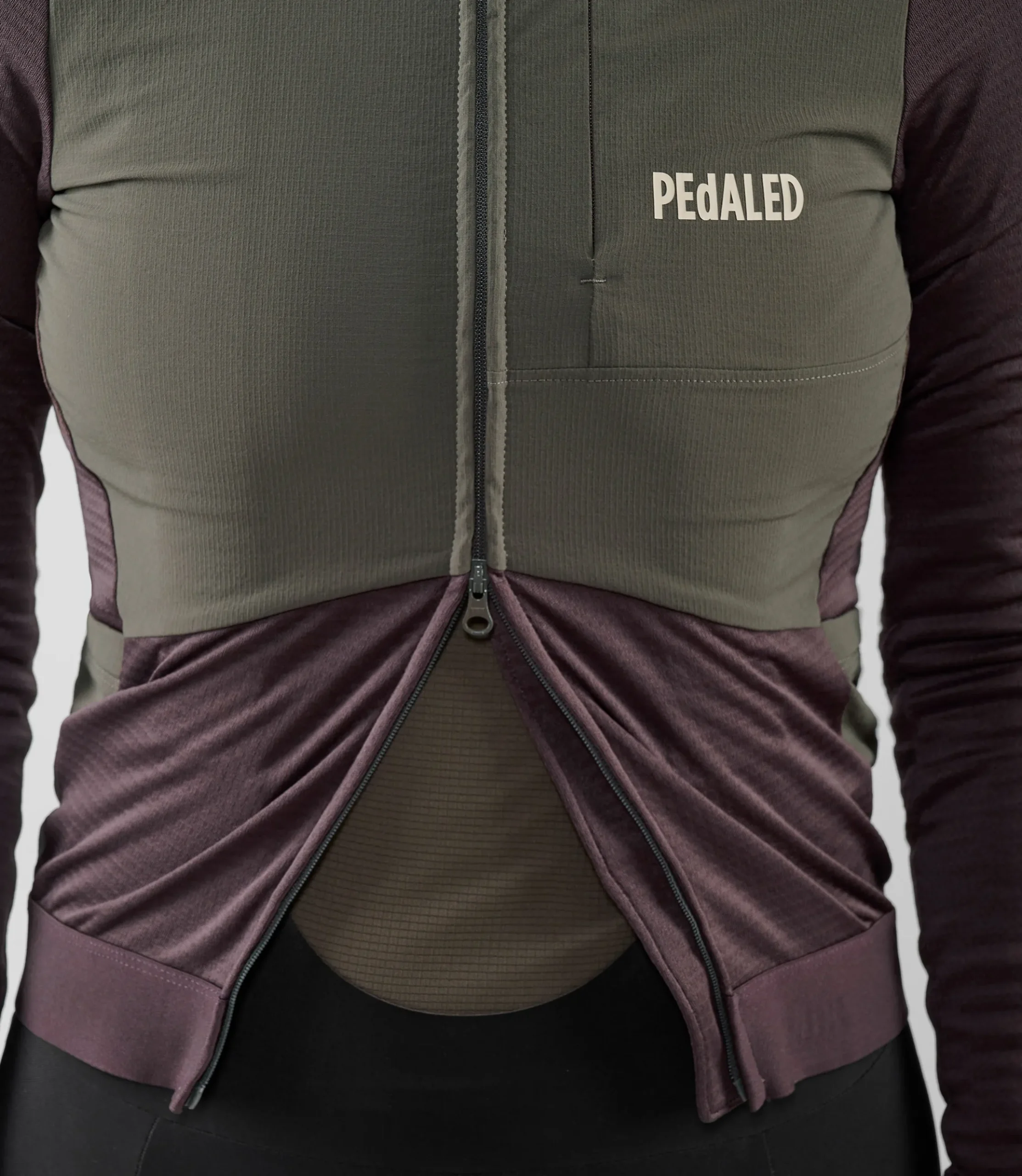 Women's Windblock Merino Jersey Raisin Purple