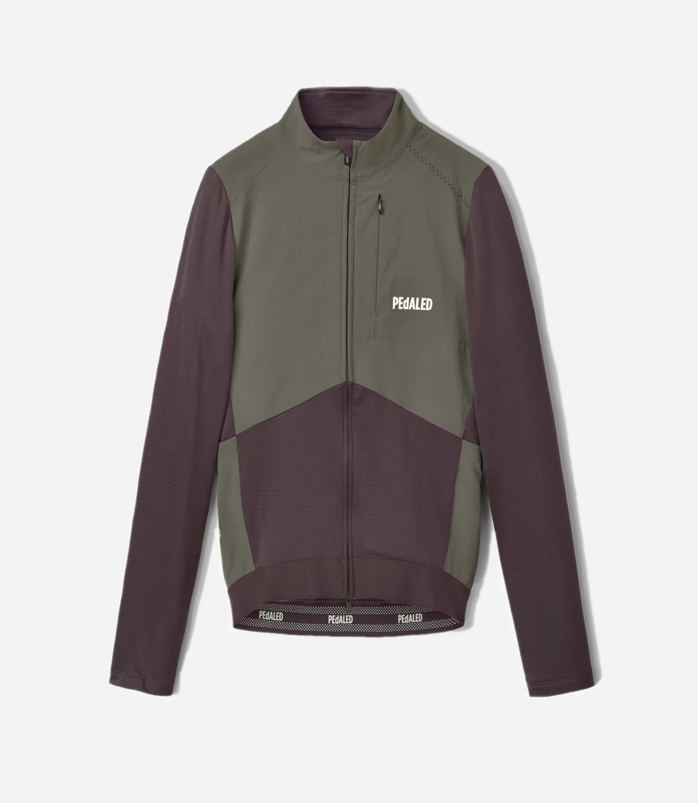 Women's Windblock Merino Jersey Raisin Purple