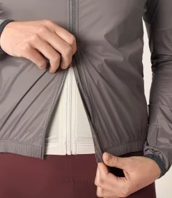 Women's Windproof Jacket Dark Gull Grey