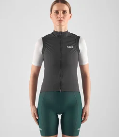 Women's Windproof Vest Black