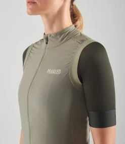 Women's Windproof Vest Sage