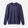Zipped Sweatshirt Dark Navy