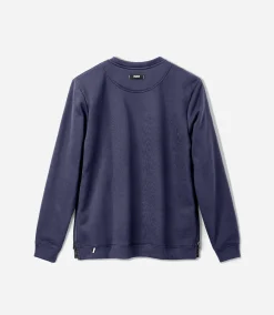 Zipped Sweatshirt Dark Navy