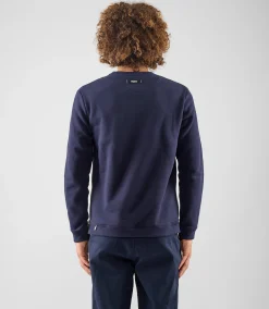 Zipped Sweatshirt Dark Navy
