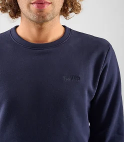 Zipped Sweatshirt Dark Navy