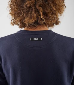 Zipped Sweatshirt Dark Navy