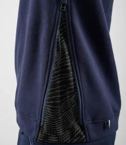 Zipped Sweatshirt Dark Navy
